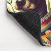 ヴィンテージクソロイツクイントルイラストレーション マウスパッド (コーナー)