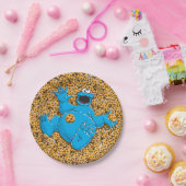 ヴィンテージクッキーの怪物とクッキー ペーパープレート (パーティー)