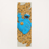 ヴィンテージクッキーの怪物とクッキー ヨガマット (正面)