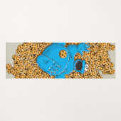 ヴィンテージクッキーの怪物とクッキー ヨガマット (正面(横))