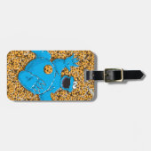 ヴィンテージクッキーの怪物とクッキー ラゲッジタグ (正面横)