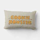 ヴィンテージクッキーの怪物のジャグリング ランバークッション (裏面)