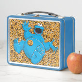 ヴィンテージクッキーモンスターとクッキー メタルランチボックス (インサイチュ)