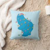 ヴィンテージクッキーモンスタークリスマスライト クッション (ブランケット)