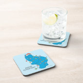 ヴィンテージクッキーモンスタークリスマスライト コースター (右側)