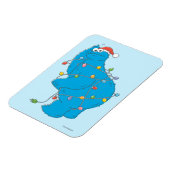 ヴィンテージクッキーモンスタークリスマスライト マグネット (左側)