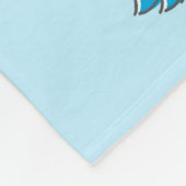 ヴィンテージクッキーモンスタークリスマスリース フリースブランケット (角)