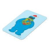 ヴィンテージクッキーモンスタークリスマスリース マグネット (左側)