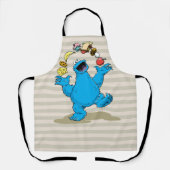 ヴィンテージクッキーモンスタージャグリング エプロン (正面)