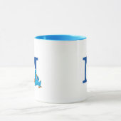 ヴィンテージクッキーモンスタ食べ物ーのクッキーモノグラムM マグカップ (中央)