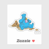 ヴィンテージクッキー食べモンスターのクッキー シール (シート)