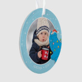 ヴィンテージクッキー |名前と写真 オーナメント (正面)