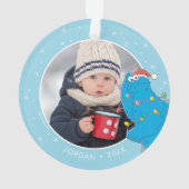 ヴィンテージクッキー |名前と写真 オーナメント (裏面)