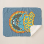 ヴィンテージクッキー | Cookieのフレンジ シェルパブランケット (正面(横))