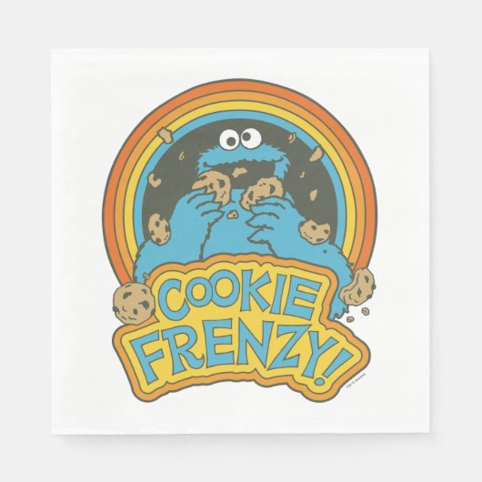 ヴィンテージクッキー | Cookieのフレンジ スタンダードランチョンナプキン (正面)