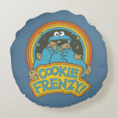 ヴィンテージクッキー | Cookieのフレンジ ラウンドクッション (裏面)