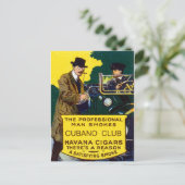 ヴィンテージクバノクラブシガー ポストカード (スタンド正面)
