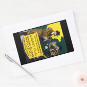 ヴィンテージクバノクラブシガー 長方形シール (封筒)