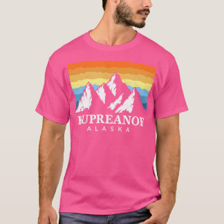 ヴィンテージクプレアナオブアラスカマウンテンハイキング土産 Tシャツ