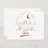 ヴィンテージクヤホガバレー国立公園オハイオ ポストカード (正面/裏面)