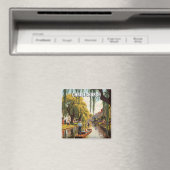 ヴィンテージクライストチャーチニュージーランドアヴォンリバー マグネット (インサイチュ (食洗機))