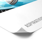 ヴィンテージクライスラープリマスオーナメント写真 ポスター (角)