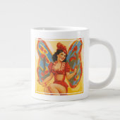 ヴィンテージクライドBeatty Circusポスター ジャンボコーヒーマグカップ (右)