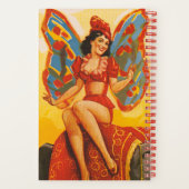 ヴィンテージクライドBeatty Circusポスター ノートブック (裏面)