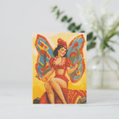 ヴィンテージクライドBeatty Circusポスター ポストカード (スタンド正面)