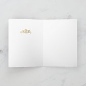 ヴィンテージクラインPink Cyclamen花ありがとう サンキューカード (内部)