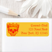 ヴィンテージクラウンスカル ラベル (インサイチュ)