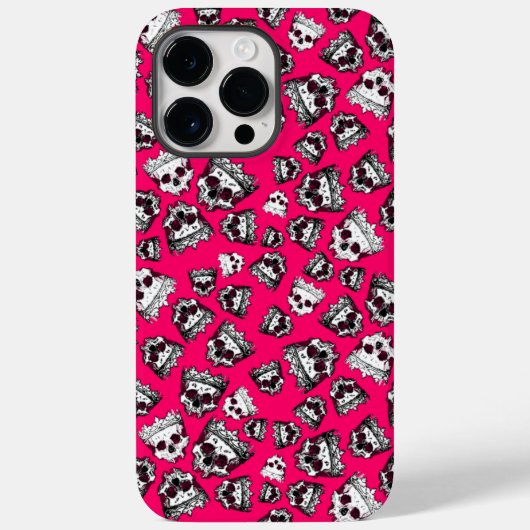 ヴィンテージクラウンスカル Case-Mate iPhoneケース (裏面)