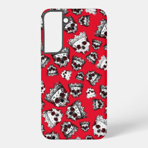 ヴィンテージクラウンスカル SAMSUNG GALAXY S22+ケース