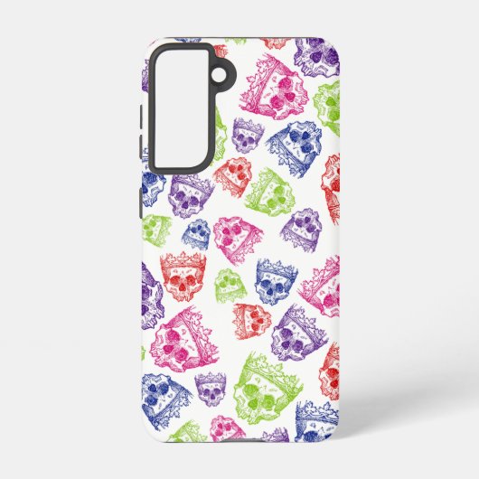 ヴィンテージクラウンスカル SAMSUNG GALAXYケース (裏面)