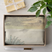 ヴィンテージクラウン付きブルーバードエフエメラデクページ 薄葉紙 (ギフト)