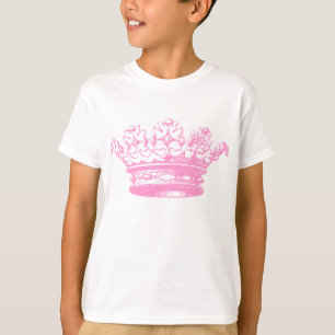 ヴィンテージクラウン – ピンク Tシャツ