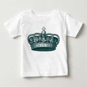 ヴィンテージクラウン – 色 ベビーTシャツ