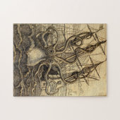 ヴィンテージクラケンプリント ジグソーパズル (横)