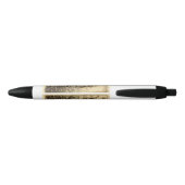 ヴィンテージクラケンプリント 黒ボールペン (裏面)