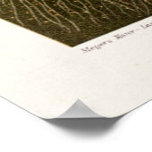 ヴィンテージクラゲイラストレーションアンティーククラゲ ポスター (角)