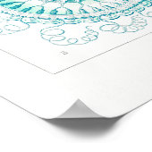 ヴィンテージクラゲイラストレーション ポスター (角)