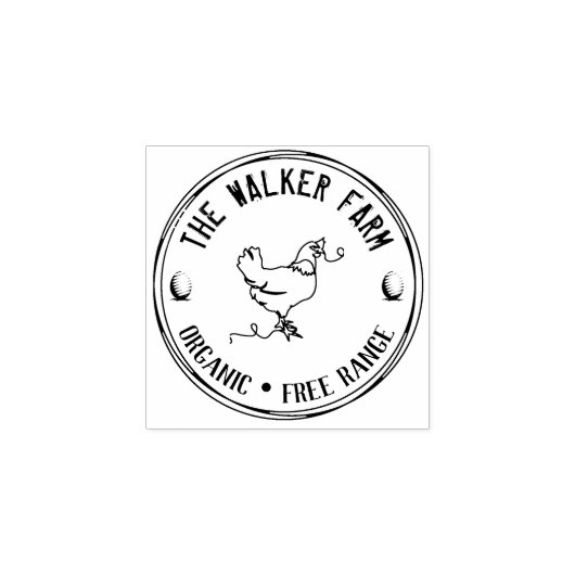 ヴィンテージクラシカルと卵 ラバースタンプ (インプリント)