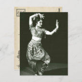 ヴィンテージクラシカルインディアン ポストカード (正面/裏面)