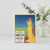 ヴィンテージクラシカルコンサートのブリュッセルad ポストカード (スタンド正面)