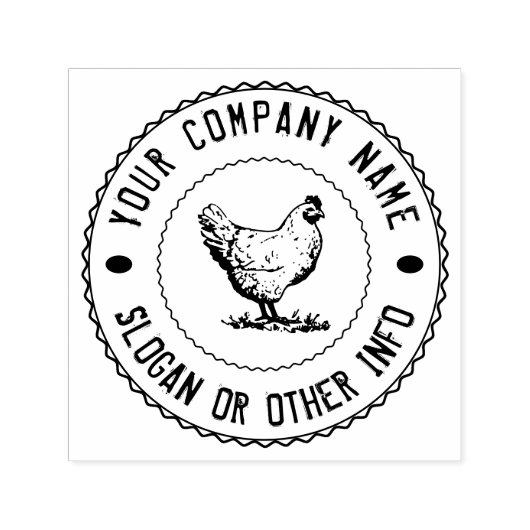 ヴィンテージクラシカル⎢卵 セルフインキングスタンプ (デザイン)