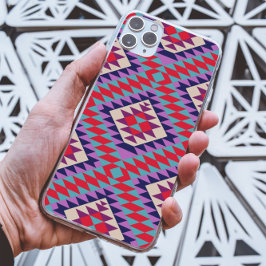 ヴィンテージクラシックのカラフル美的パターン iPhone 11 ケース