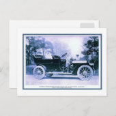 ヴィンテージクラシックアメリカンカーコロンビア1909 ポストカード (正面/裏面)