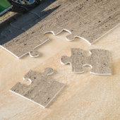 ヴィンテージクラシックアンティークアメリカントラック ジグソーパズル (側面)