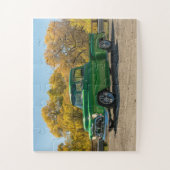 ヴィンテージクラシックアンティークアメリカントラック ジグソーパズル (縦)