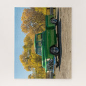 ヴィンテージクラシックアンティークアメリカントラック ジグソーパズル (縦)